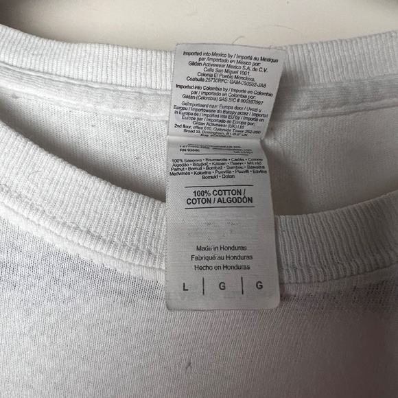 Gildan New York Mets Baseball Polar Bear White Short Sleeve T-Shirt Large - Picture 6 of 10